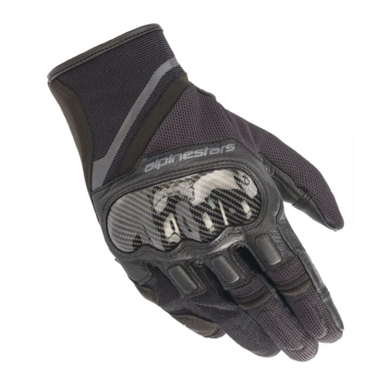 guantes alpinestars chrome black