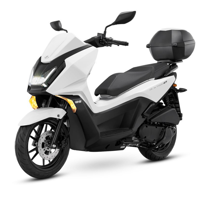 nuevo kymco sky town 125 abs (baúl inclu