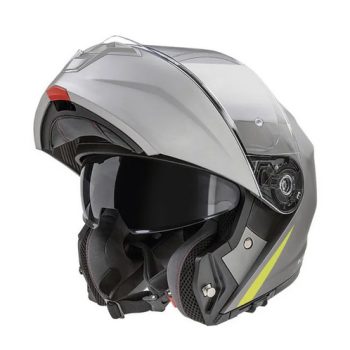 casco garibaldi g100 dual gris/fluor